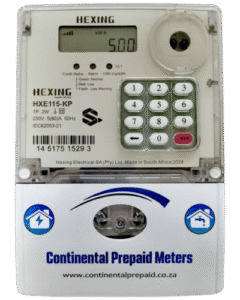 Single-Phase Prepaid Electricity Meter